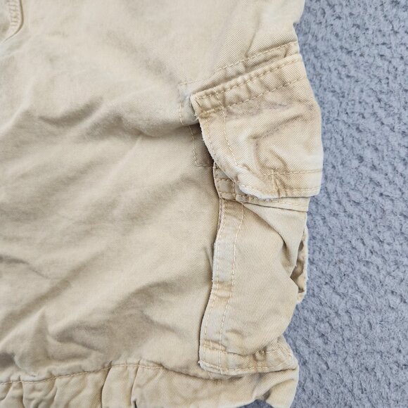 VTG Y2K Abercrombie and Fitch Cargo Shorts Mens Size 28 Button Fly Twill Heavy - Picture 11 of 13